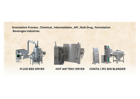 Best Fluid Bed Dryer Exporters in India
