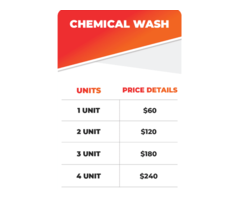 Aircon chemical wash