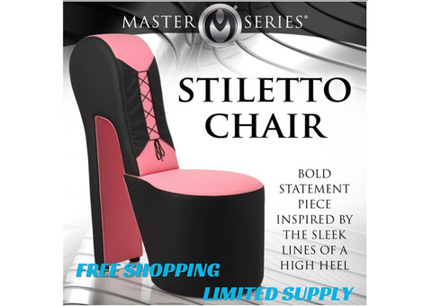 PINK STILETTO CORSET THRONE CHAIRPRICE WAS: $599.95. NOW $382.99