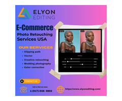 Ecommerce Photo Retouching  Services USA | Elyon Editing