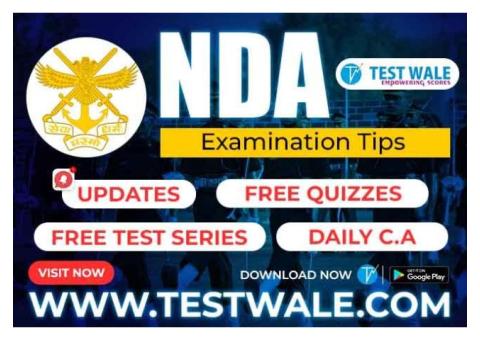 Tips to prepare for the NDA exam in 15 days
