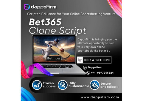Kickstart Your Sports Betting Platform with Our Bet365 Clone Script