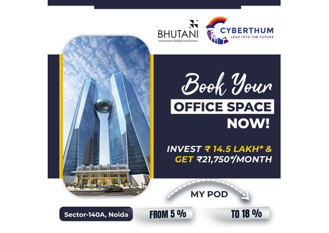 Bhutani Cyberthum | Coworking Space | Sector 140A, Noida