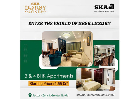 Ska Destiny One | 3/4 Bhk Apartments | Greater Noida