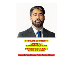 Wanted: Tarun Bhagat for Fraud