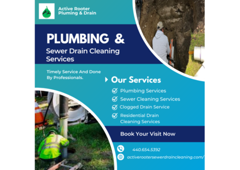 Best Plumbing Sewer Drain Cleaning Services | Active Rooter