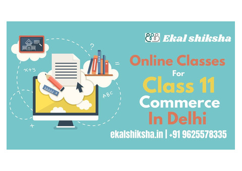 Online Classes For Class 11 Commerce in Delhi