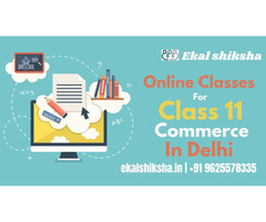 Online Classes For Class 11 Commerce in Delhi