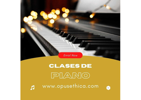 ¡Reclama tu clase de piano gratis!