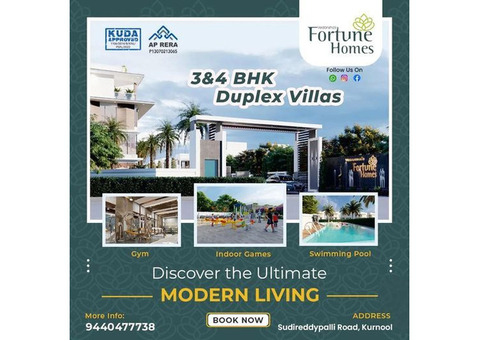 Premium Home Theater-equipped Duplex Villas