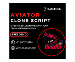 Get the top notch aviator clone script by plurance