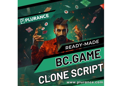 Plurance's bc.game clone script: Seamless, Secure, and Customizable