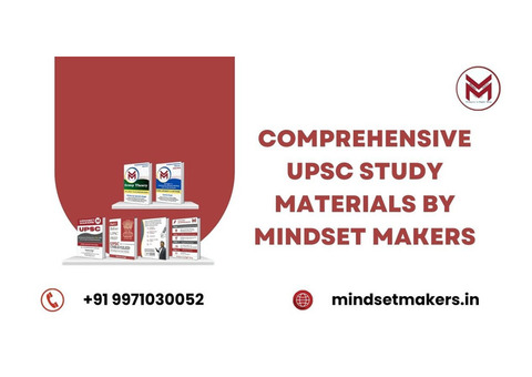 Comprehensive UPSC Study Materials by Mindset Makers
