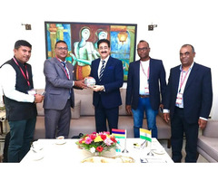 Sandeep Marwah Honored for Strengthening India-Mauritius Cultural