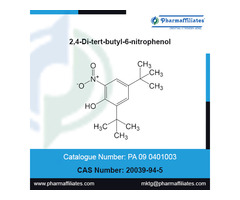 Trusted Supplier of 2,4-Di-tert-butyl-6-nitrophenol – Pharmaffiliates