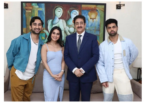 Star Cast of Feature Film “Namacool” Visits Marwah Studios