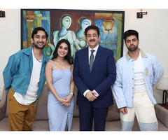 Star Cast of Feature Film “Namacool” Visits Marwah Studios