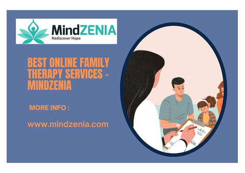 Best Online Family Therapy Counseling With Mindzenia