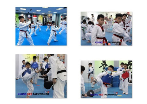 The key aspects of teamwork in TKD is synced movements, support etc.