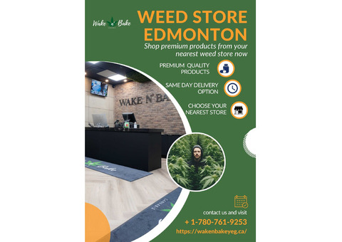 Same Day Weed Delivery Edmonton At Your Door Step | Wake N Bake