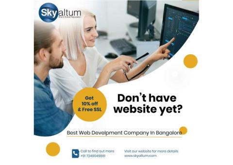 Professional Best website design company in Bangalore Skyaltum