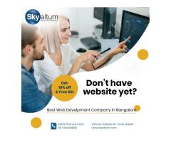 Professional Best website design company in Bangalore Skyaltum