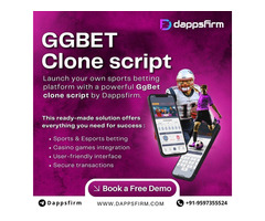 GGBet Clone Script: Your Blueprint for a Successful Betting Platform