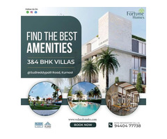 Opulent Living at Vedansha Fortune Homes Kurnool