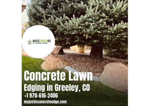 Concrete Landscape Edging in Greeley, CO
