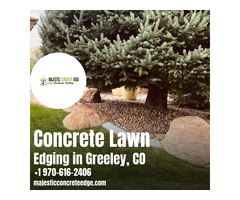 Concrete Landscape Edging in Greeley, CO