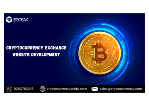 Cryptocurrency Exchange Website Development