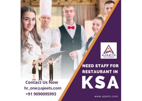 Looking for Best Restaurant Staff Recruitment Agencies in India