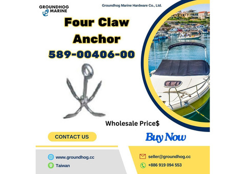 ✔ Four Claw Anchor 589-00406-00