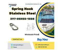 ✔ Spring Hook Stainless Steel  397-0SHSS-1508