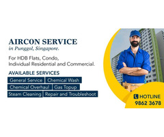 Aircon service in Punggol