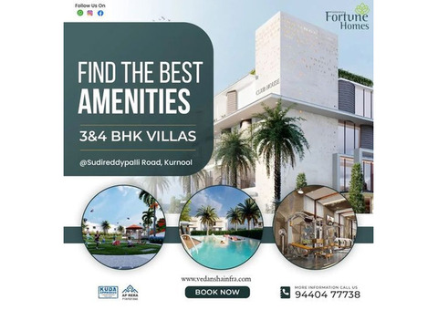 Vedansha's Fortune Homes: Luxury Living Redefined with home theater