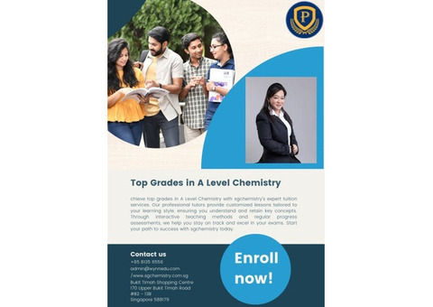 Boost Your Grades with A level Chemistry Tuition