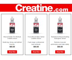 Get The Best Muscle Building Creatine Serum