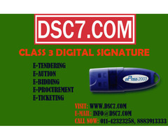 Class 3 Digital Signature Certificate in delhi