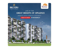 2 and 3BHK Gated Community flats in Bachupally | Skyon by Risinia