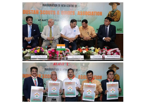 New Unit of Hindustan Scouts and Guide Association Inaugurated at AAFT