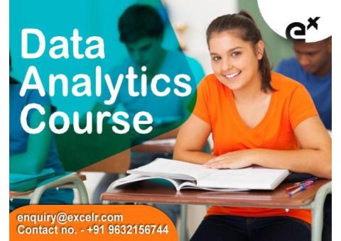 EXCELR DATA ANALYTICS COURSE IN HYDERABAD