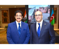 Sandeep Marwah  as Special Guest at Azerbaijan Independence Day