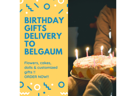 Online Birthday Gifts Delivery to Belgaum