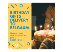 Online Birthday Gifts Delivery to Belgaum