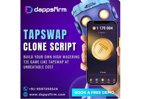 Boost Your Crypto Game Business with TapSwap Clone Script