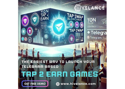 Tap-To-Earn Game Script Development for Telegram Start Now!