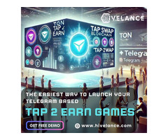 Tap-To-Earn Game Script Development for Telegram Start Now!