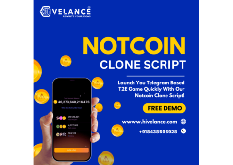 High-ROI Swipe-to-Earn Game with Hivelance’s Notcoin Clone Script