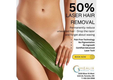 LASER HAIR REMOVAL SERVICE IN BLOOR WEST VILLAGE, TORONTO, ON